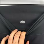 Alo Yoga 7/8 High-Waist Ripped Warrior Black S Photo 4