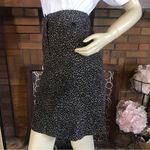 Talbots BROWN & BLACK ANIMAL PRINT CORDUROY SKIRT (12P) Photo 2