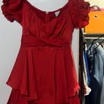 Angel Biba Red Gameday Romper Photo 0