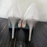 Betsey Johnson Bridal I Do Pumps Women's Size 9.5 Silver Photo 2