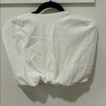 ZARA  balloon hem crop top Photo 1