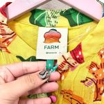 Farm Rio  Yellow Beaks and Bananas Layered Mini Dress Size S Photo 3