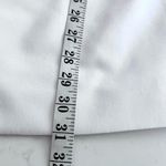 ZARA  White Dressy Long Vest Waistcoat Minimalist Side Slits size Large Photo 6