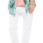 Sandrine Rose x Free People Ankle Jeans White Size 30 Photo 0