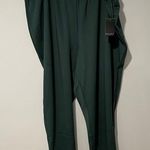 Eloquii Dark Green Pull On Tapered Pants Size 28 Photo 0