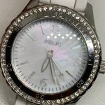 Relic women’s watch 38mm silver tone rhinestones all stainless steel running Photo 2