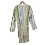 ZARA  Blogger Favorite Pastel Striped Smocked Skirt Valery Dress Size XS Photo 4