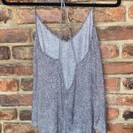 Oysho  Brown Cream Leopard Animal Print Strappy Tank Top Women's Size Small Photo 3