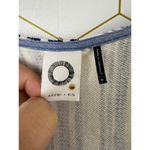 Akemi + Kin  by Anthropologie Navy Jovanie Coastal Flutter Dress - Size - Medium Photo 4