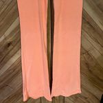 SKIMS  Size Small Neon Orange French Terry Low Rise Straight Leg Pants NWT  Photo 3