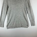 Royal Robbins V-Neck Gray Wool Blend Sweater Lightweight Womens Size L Photo 9