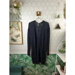 Free People  Simply Sienna Longline Open-Front Navy Cardigan - Size - Small Photo 1