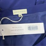 Annie Griffin NWT  Meg bell sleeve silk dress navy sz 10 Photo 5