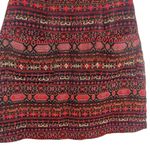 Eva Franco A Line Mini Skirt Patterned Size 2 New Photo 2