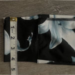 Salomon Women's Mantra Tech Leggings Size M Floral Black Blue White Activewear Photo 15