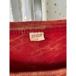 Unbranded 100% Cotton Mineral Wash Dye Geometric Patchwork Long Sleeve Shirt L Orange Size L Photo 3