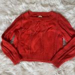 Anthropologie Far Away From Close Cropped Knit Sweater Photo 5