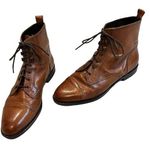 Nobel Shoe Italian Made Classic Looking Lace Up Ankle Boot Size undefined Photo 0