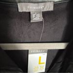 Primark NWT  Faux Leather Button Down Shirt Jacket Shacket Black Size L Photo 2