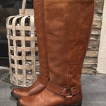 Frye  Brown Leather Over the Knee Boots Photo 0