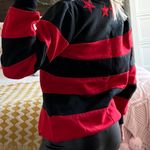 Givenchy Red And Black Stars And Stripes Crew Neck  Photo 2