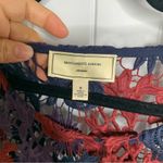 Anthropologie  floral lace harvest bloom shift dress size 0 wedding guest no slip Photo 5