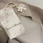 Hem & Thread  Beige Chevron Mini Skirt Photo 3