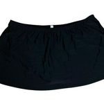 Cacique Lane Bryant  Lane Bryant Solid Black Swim Skirt Womens Plus Size 26 Photo 0