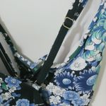 Leilani 12 Black Turquoise One Piece Swim Suit in Turquoise on Black Blue Photo 3