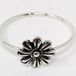 Handmade 🌻 Sterling Silver Daisy Ring Photo 0