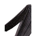 Dark Academia Navy Sheath Dress With Orange White Flowers 3/4 Sleeve Women’s 6 Blue Photo 4