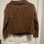 Pendleton Women’s Vintage  100% Shetland Wool Fill-zip Cardigan L BrownOrange Photo 4
