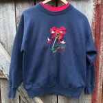 Vintage M&C Sportswear My Grandkids Hold the Key to My Heart Grandma Sweatshirt Blue Size M Photo 0