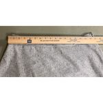 The Limited  Midi Skirt Wool Blend A Lined Zip Gray Washable Lined Machine Wash Photo 5