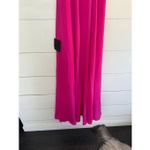 Lulus  Women’s Small Hot Pink Elegance with Ease Maci Wrap Dress New Photo 6