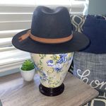 Men's Women's Classic Jazz Felt Hat Wide Brim Fedora Trilby Panama Gangster Cap Photo 2