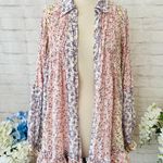 Free People Floral Shirt Dress Photo 11