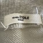Isabel Marant  ÉTOILE Gray Green Logo Cotton Blend Pull Over Sweatshirt-FR36/US 4 Photo 1