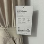 Athleta  Brooklyn Utility Jumpsuit Light Tan Photo 8