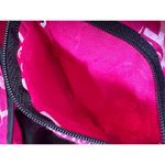 Unbranded 100% Cotton Tropical Turtle All Over Sling Oversized Crossbody Bag Pink Photo 10
