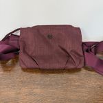 Lululemon Essential Mat Carrier yoga mini bag 6x9" Red Photo 1