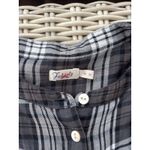Faherty Drift Timberwood Plaid Modal Linen Shirt Medium staple layered workwear Photo 6