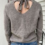 Banana Republic Gray Cutout Sweater Photo 1
