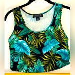 Forever 21  Tropical Floral Crop Top Photo 1