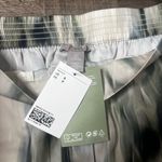 H&M Cream Patterned Satin Short Photo 5