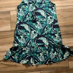 Tommy Bahama Breezy Palm split neck tropical print cover-up Photo 4
