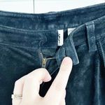 Chico's Vintage  Southwestern Black Suede Pants Photo 4