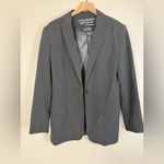Norma Kamali Revolve  Boyfriend Jacket Oversized Blazer Black size 8 $289 Photo 9
