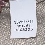 J. Jill Oatmeal Neutral V Neck Wool Silk Blend Cardigan Sweater Size Medium Tan Photo 8