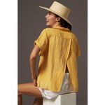 Anthropologie  Maeve Classic Surf Shirt Size Large Photo 1